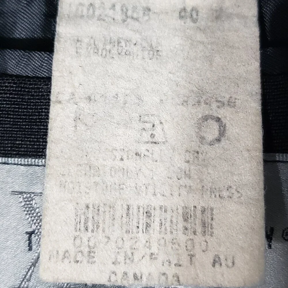 Le Trente Et Un Black Linen 3 Button Blazer Men's 40